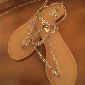 DONATED Rhinestone Sandals